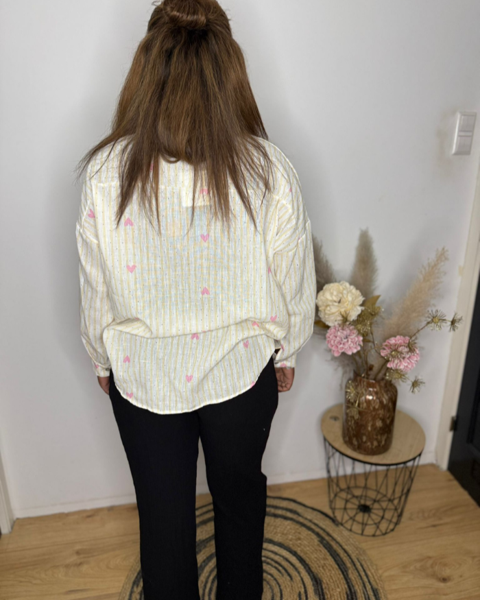 De “Sweet Stripes” Blouse